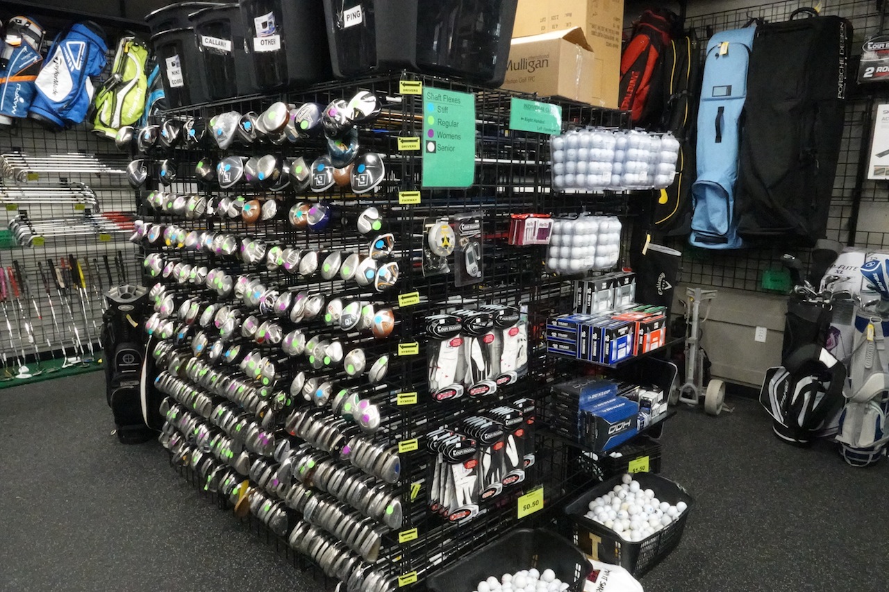 Used Golf Rack